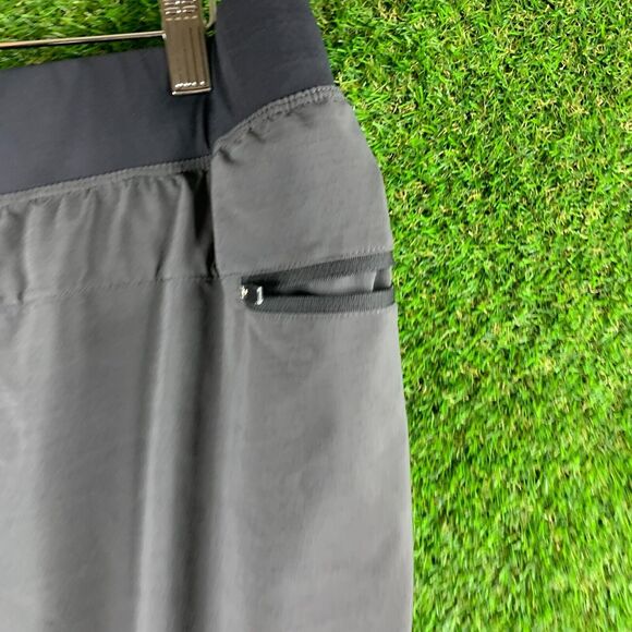 Fabletics Shorts Mens gray Unlined Stretch Running 8" Franchise Gym 32 x 8 - Picture 3 of 8